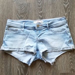 Hollister jean shorts